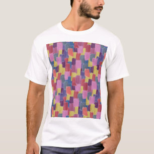 Abstrakte Wasserfarbe: nahtloser Splash-Hintergrun T-Shirt