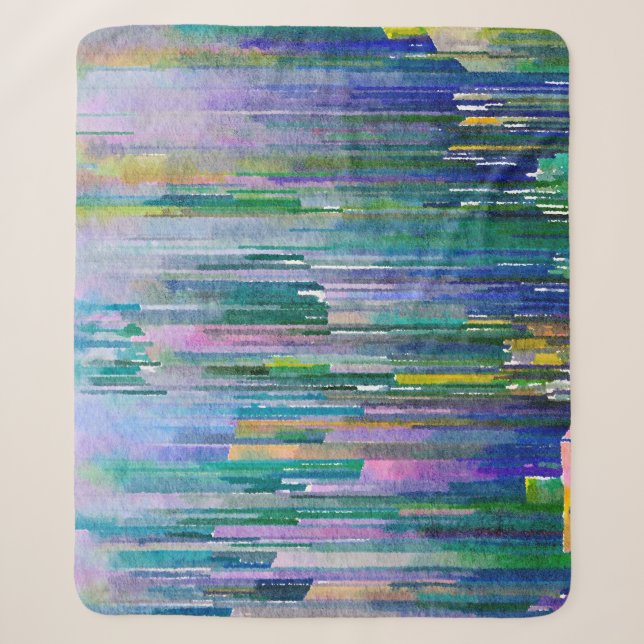 Abstrakte Wasserfarbe, Ölfarbe Hintergrund. Sherpadecke (Vorderseite)