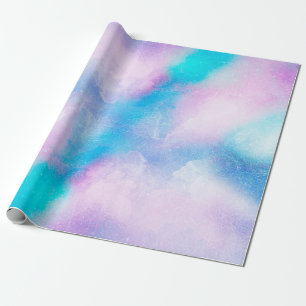 Abstrakte Wasserfarben-Hintergrundkunst Geschenkpapier
