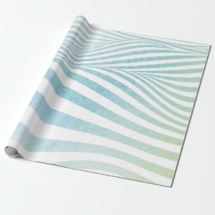 Abstrakte Wassertextur, hergestellt durch handgema Geschenkpapier