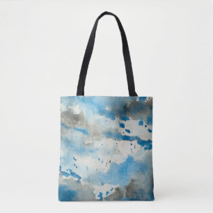 abstrakte Watercolor-Tasche Tasche