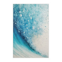 Abstrakte Wave Akrylprint