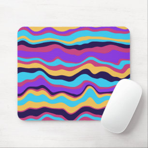 Abstrakte Waves Mousepad