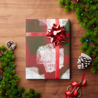 Abstrakte Weihnachtsfeiertage Geschenkpapier