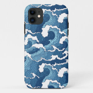 Abstrakte Wellen Case-Mate iPhone Hülle