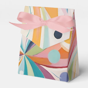 Abstrakte wellige Formen Geschenkschachtel