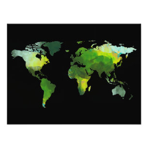 abstrakte Welt Fotodruck