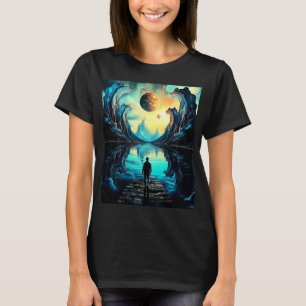 Abstrakte Welt T-Shirt