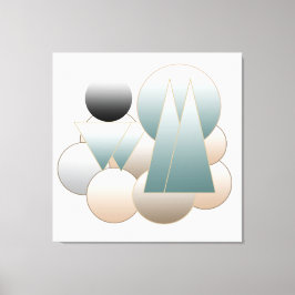 Abstrakte Weltraumkunst futuristisches Planet-Syst Leinwanddruck