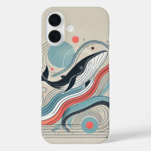 Abstrakte Whale-Interpretation