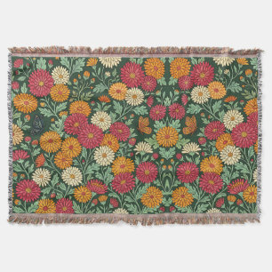 Abstrakte whimsical Schmetterlinge Decken