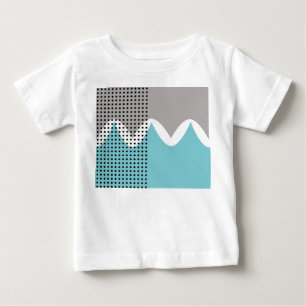 Abstrakte Wiggles Baby T-shirt