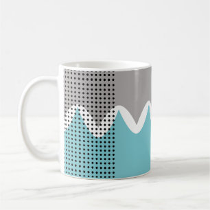 Abstrakte Wiggles Kaffeetasse