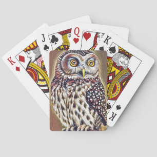 Abstrakte Wildnis-Wälder Spielkarten