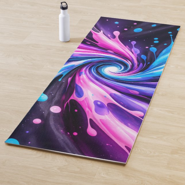 Abstrakte Wirbel Flüssigkeits-Vortex-Yogamatte Yogamatte (Beispiel)