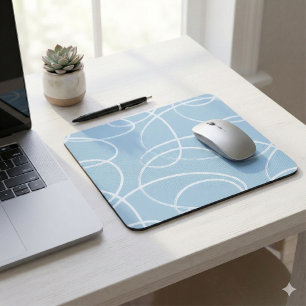 Abstrakte wirbelnde Rebe   Moderne Textur Schreibt Mousepad