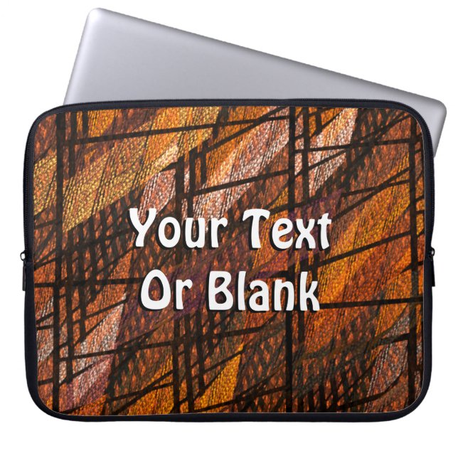 Abstrakte Woche Nummer 1 Laptopschutzhülle (Vorderseite)