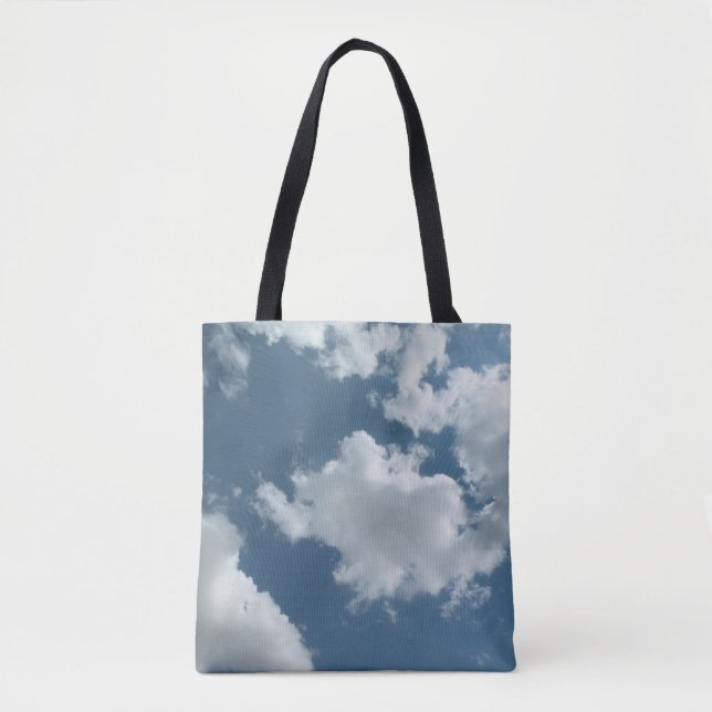 Abstrakte Wolkenhimmel-Fotografie Tasche (Vorderseite)