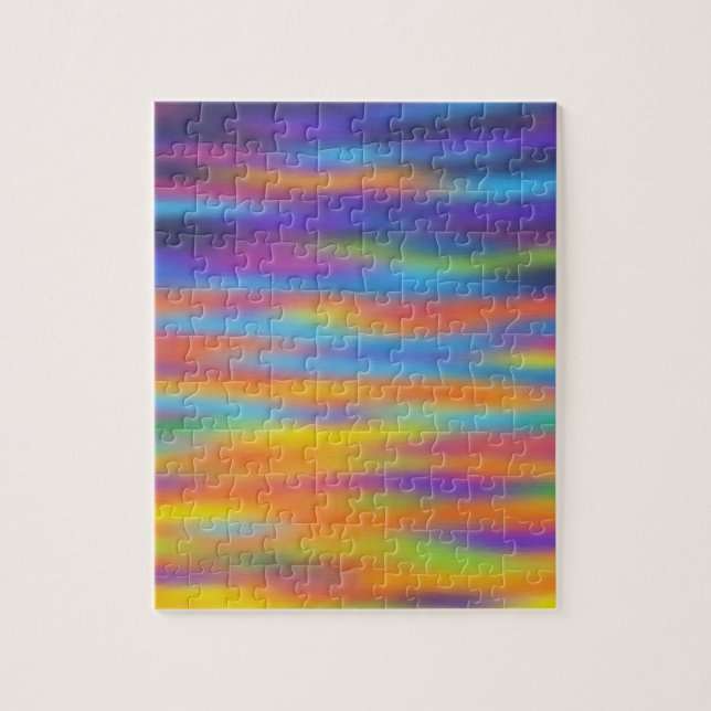 Abstrakte Wüste Sunset Sky Artwork (Vertikal)