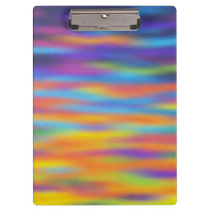 Abstrakte Wüste Sunset Sky Klemmbrett