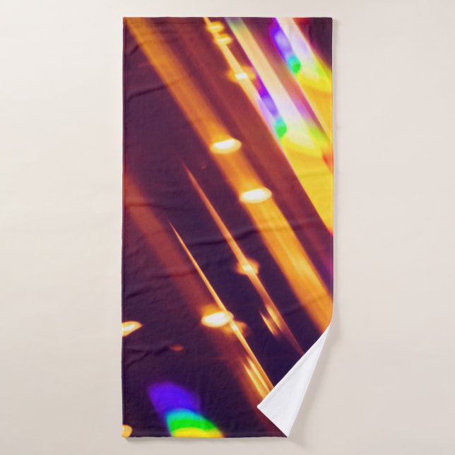 Abstrakte xmas Gold Glitzern oder Glitzer Lichter. Badehandtuch (Badehandtuch)