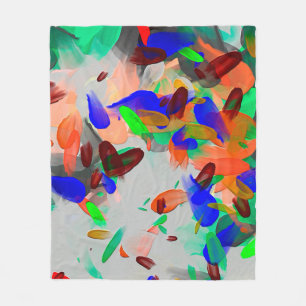 Abstrakte Zeichnung Textur mit chaotischer realer  Fleecedecke