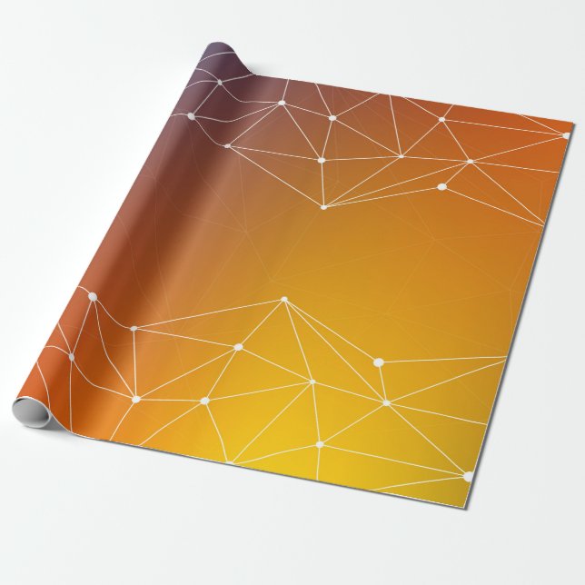 Abstrakte Zeile Geschenkpapier (Ungerollt)