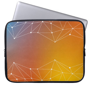 Abstrakte Zeile Laptopschutzhülle