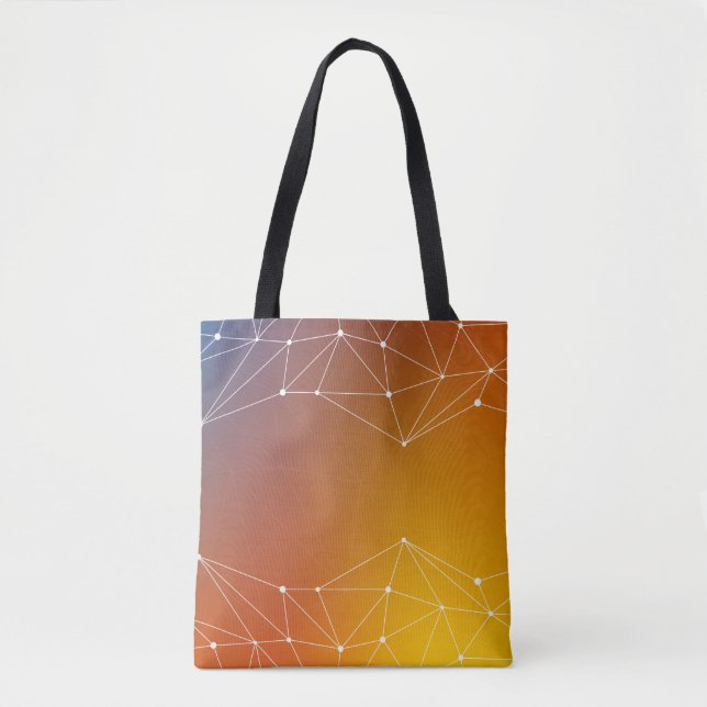 Abstrakte Zeile Tasche (Vorderseite)