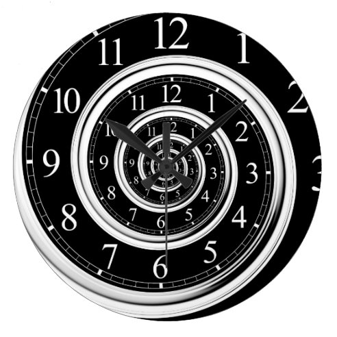 Retro Zeit Wanduhren | Zazzle.ch