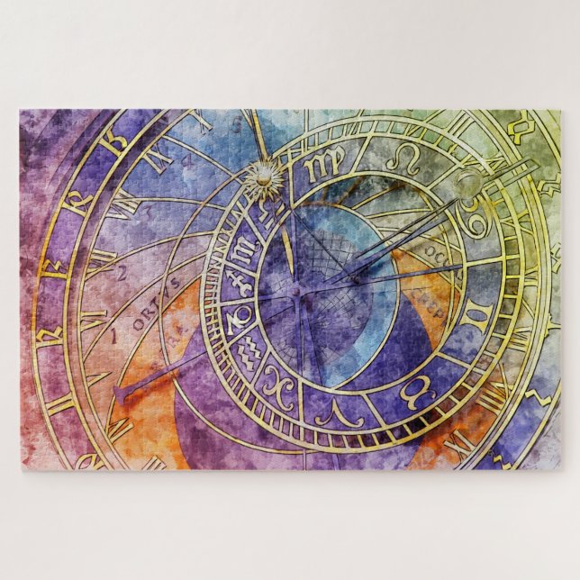 Abstrakte Zeitastrologie (Horizontal)