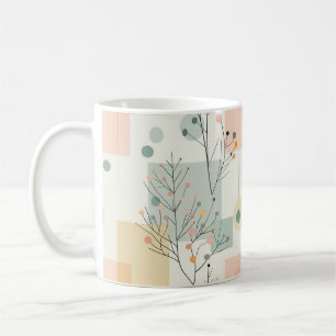 Abstrakte Zen-Muster Kaffeetasse