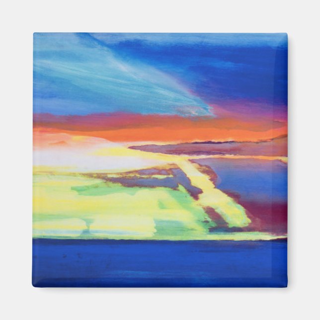 Abstrakte Zusammensetzung Magnet (Vorne)