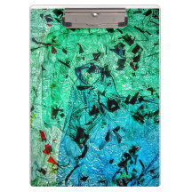 Abstrakte Zwischenablage, Gerecycelt gebügelte Kun