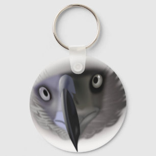 Abstrakter Adler mit Schlüsselkette Schlüsselanhänger