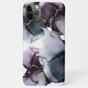 Abstrakter Alkohol Tinte Aquamarin Lilac Dusty Plu Case-Mate iPhone Hülle