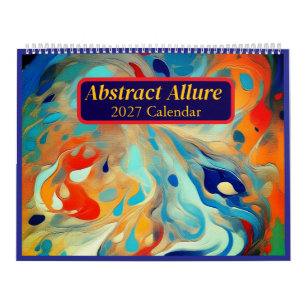 Abstrakter Allure 2027 Kunstkalender Kalender