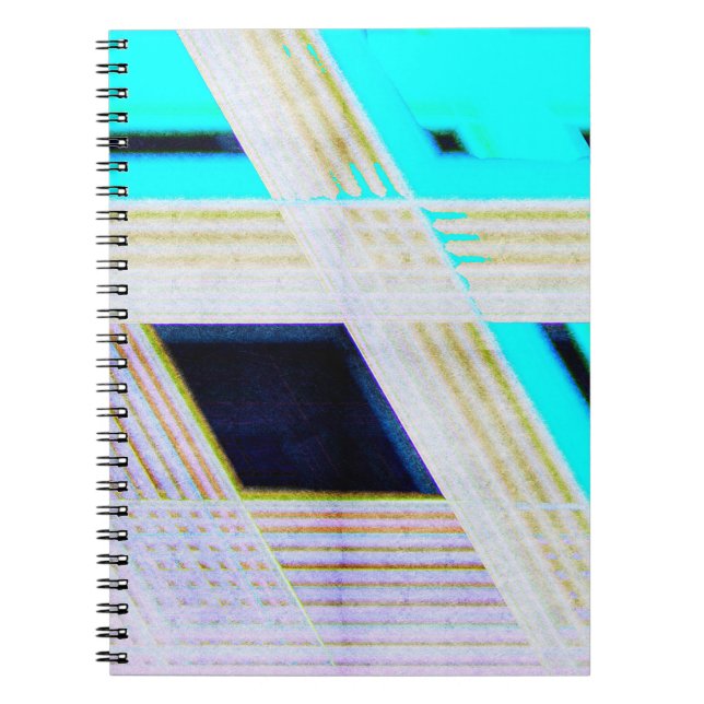 Abstrakter, alter Grunge-Hintergrund mit hellen Fa Notizblock (Vorderseite)