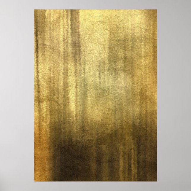 abstrakter Aquarellhintergrund auf Papier 3 Poster (Vorne)