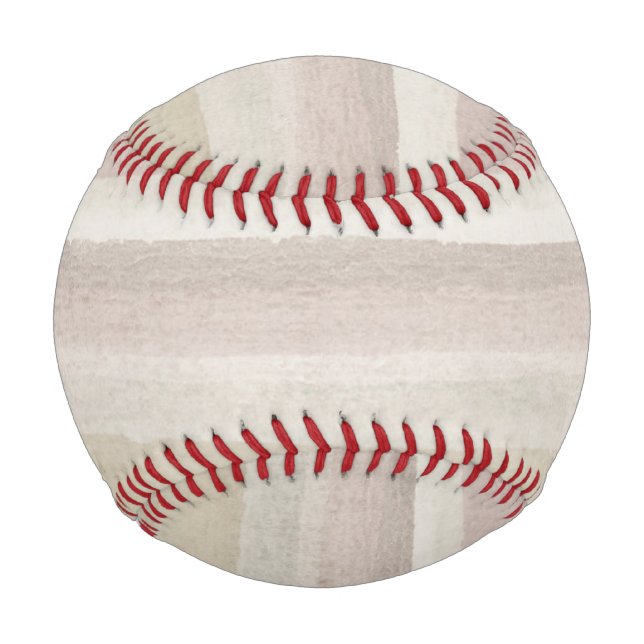 Abstrakter Aquarellhintergrund Baseball (Vorderseite)