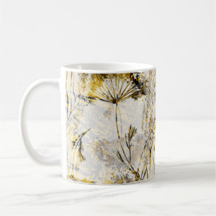 Abstrakter Aquarellhintergrund: Leuchter, Wacholde Kaffeetasse