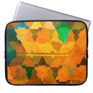 Abstrakter Aquarellhintergrund. Ölmalerei Laptopschutzhülle