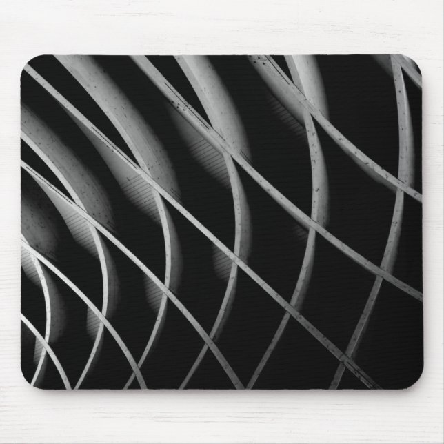 abstrakter Architekturhintergrund Mousepad (Vorne)