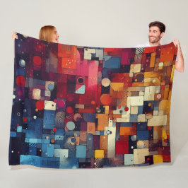 Abstrakter Artikel 6 - Fleecedecke