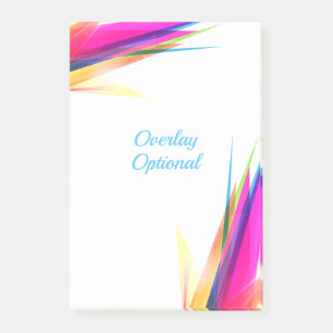 Abstrakter Artikel 7 Post-it Klebezettel