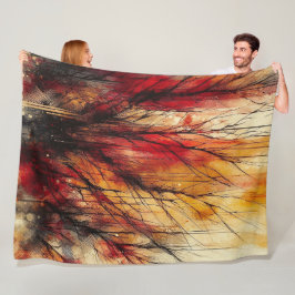 Abstrakter Artikel 9 - Fleecedecke