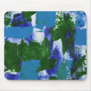 Abstrakter Ausdruck #4 von Michael Moffa Mousepad
