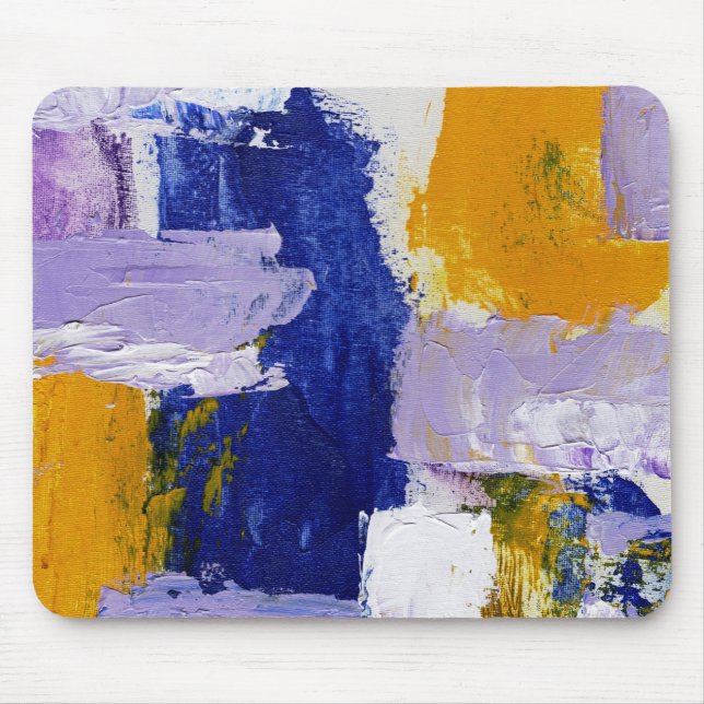 Abstrakter Ausdruck #9 von Michael Moffa Mousepad (Vorne)