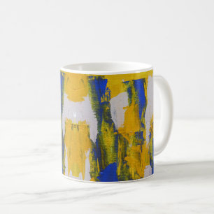 Abstrakter Ausdruck Nr. 10 von Michael Moffa Kaffeetasse