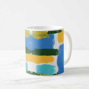 Abstrakter Ausdruck Nr. 3 von Michael Moffa Kaffeetasse